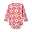 Elstar long-sleeved baby body with teddy bears