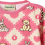 Elstar long-sleeved baby body with teddy bears