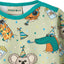 Elstar long-sleeved baby body with festive animals