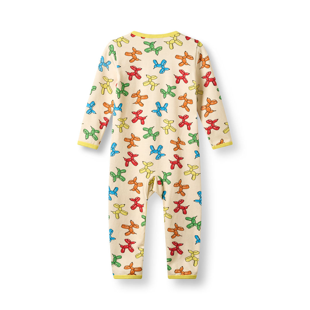 Elstar long-sleeved baby suit with balloon animals