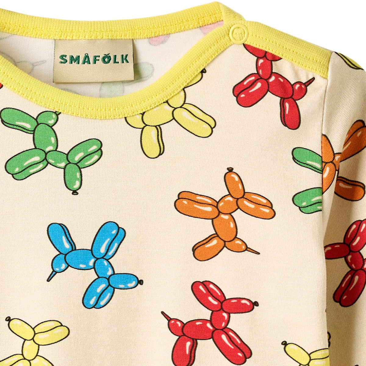 Elstar long-sleeved baby suit with balloon animals
