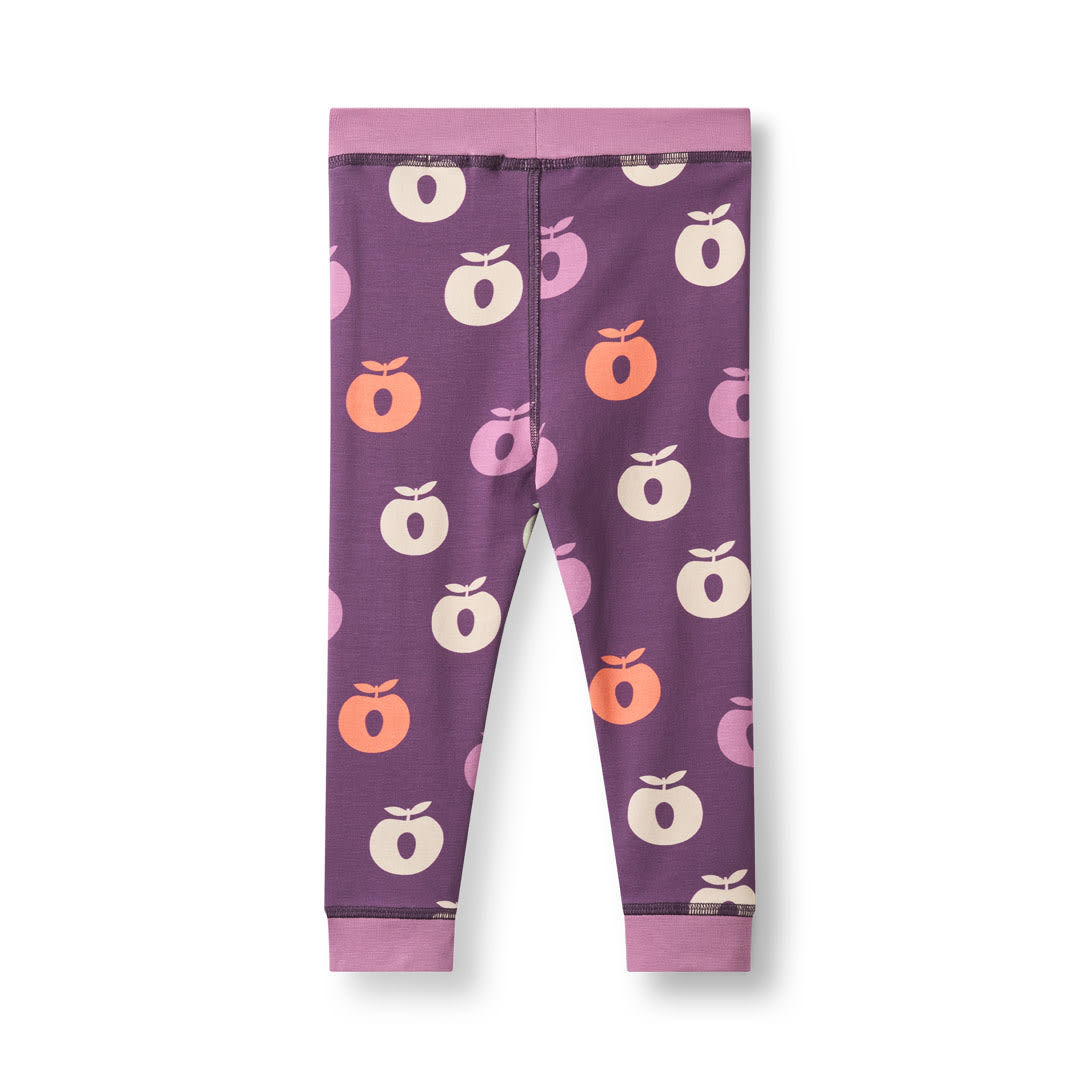 Elstar baby leggings with apples