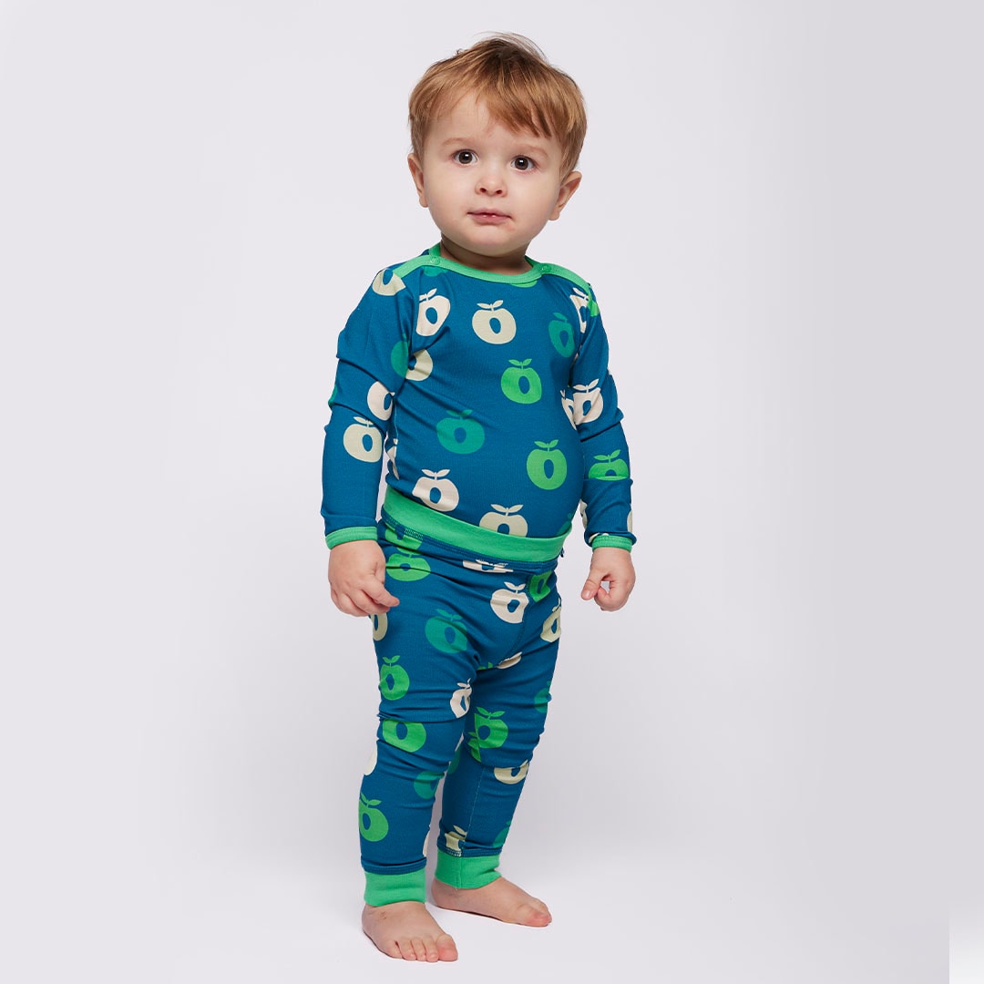 Elstar baby leggings with apples