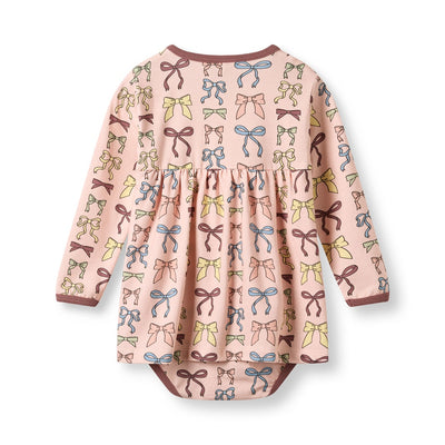 Elstar baby dress with bows