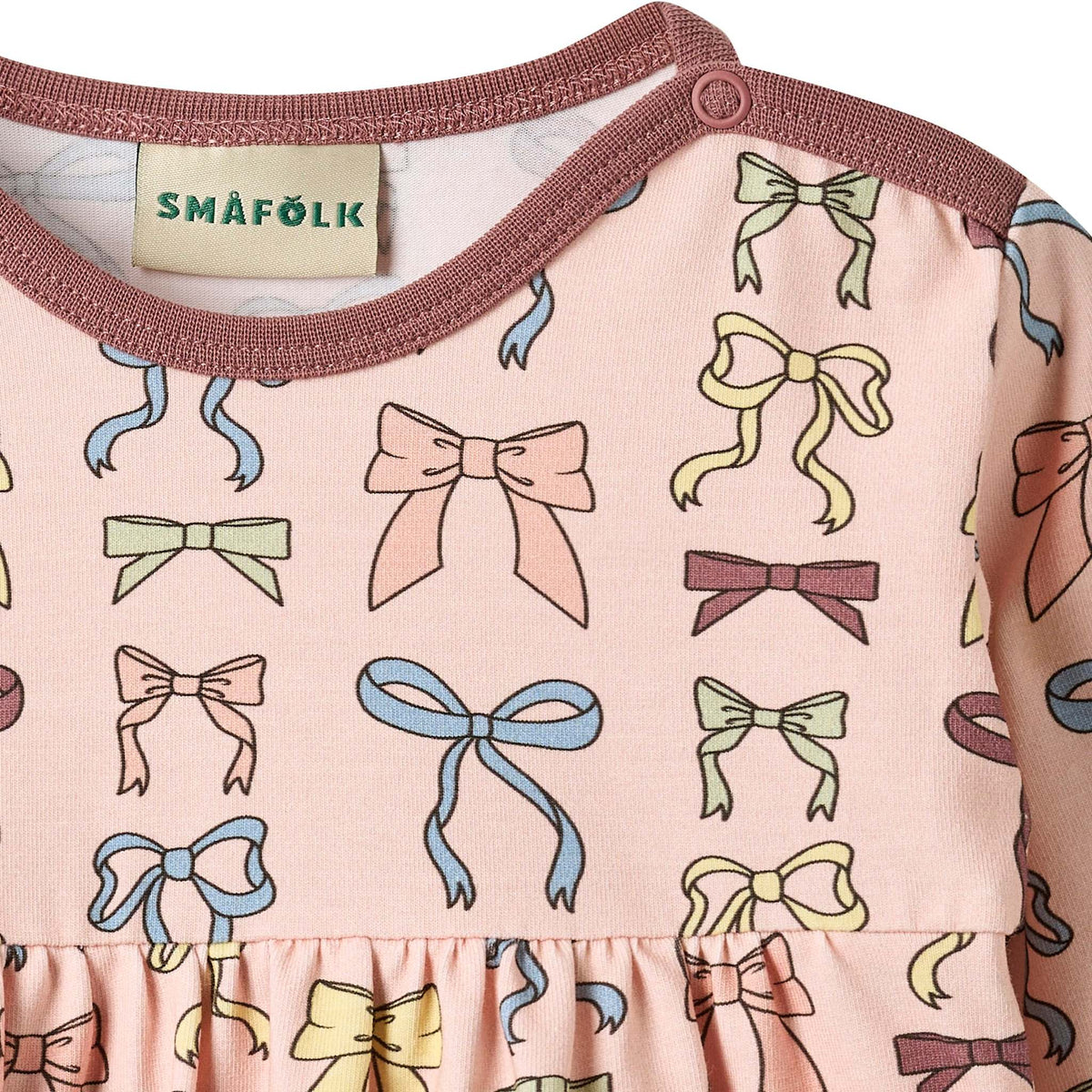 Elstar baby dress with bows