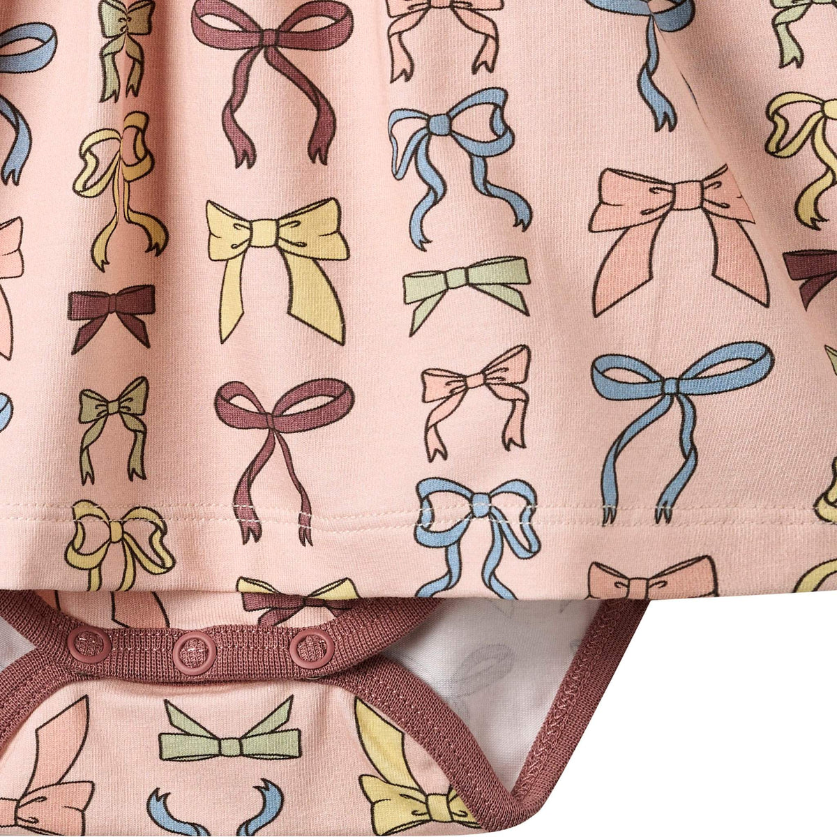 Elstar baby dress with bows