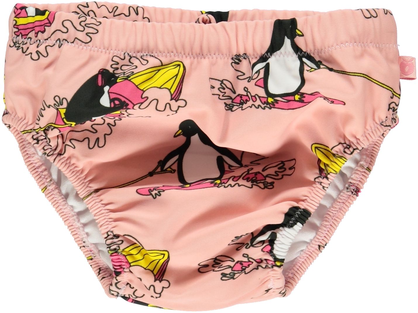 UV50 Diaper swinpants with surf penguin