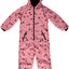 Winter suit, one zipper, with Apples