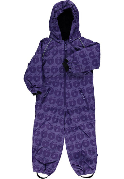 Children's snowsuit with apples