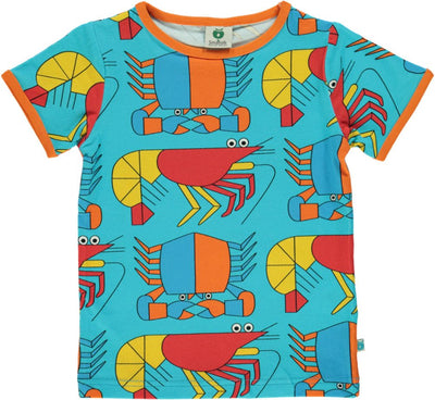 T-shirt with crustaceans