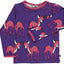 Long-sleeved top with deer