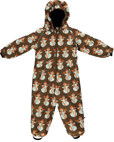 Children's snowsuit with snowmen