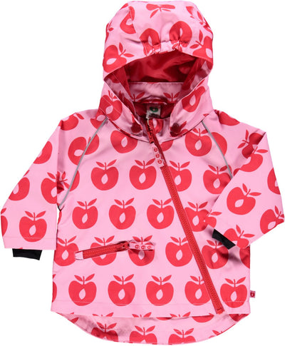 Baby jacket with apples