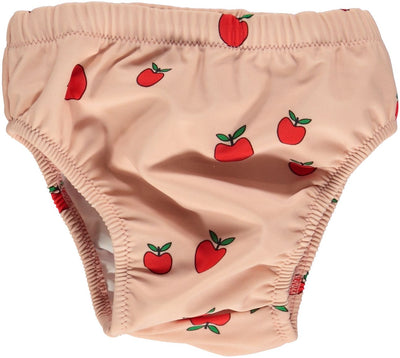 UV50 Diaper swimpants with apples