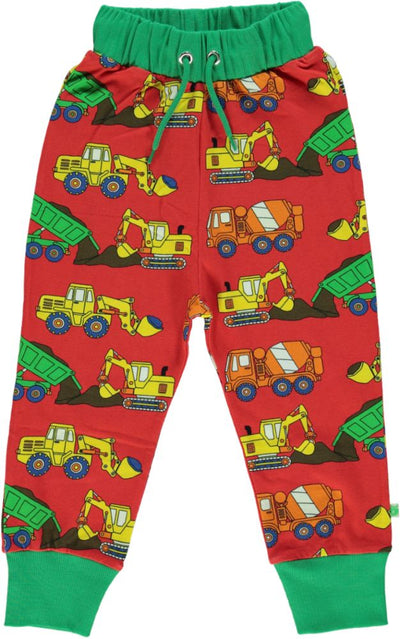 Pants with machines