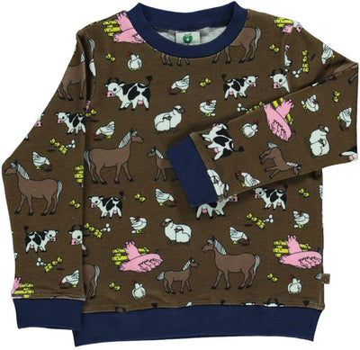 Sweatshirt with Farm