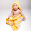 Baby towel with apples