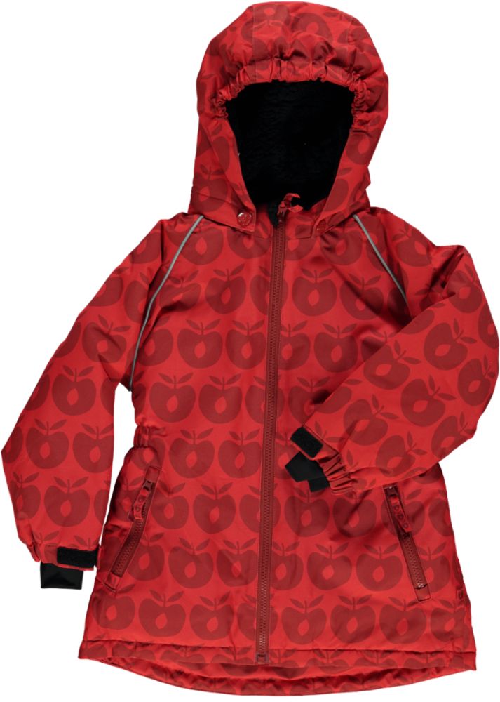 Winter Jacket with apples