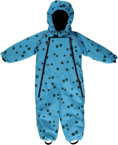 Snowsuit for toddlers with apples