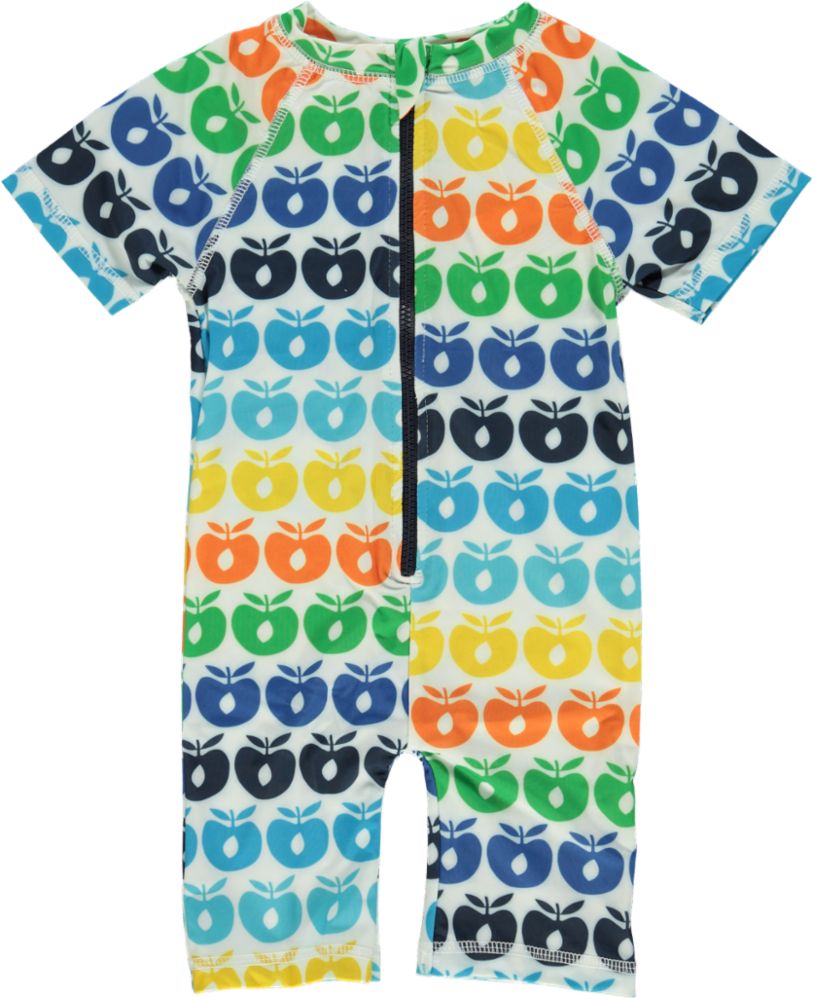 UV50 Swimwear Suit SL, Mini Retro Apples