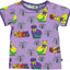 T-shirt with Cat and flowers