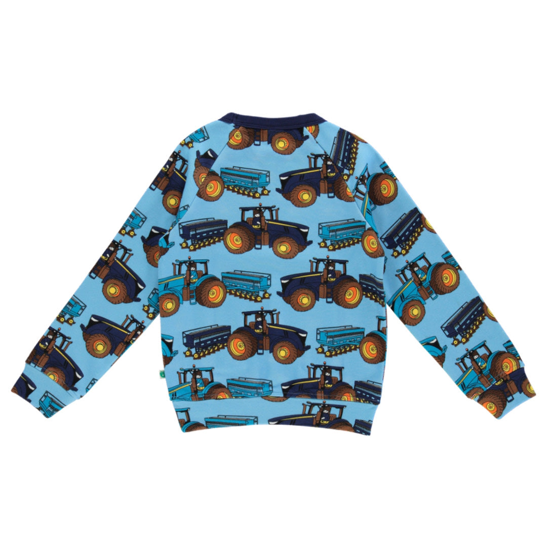 Sweatshirt with tractors