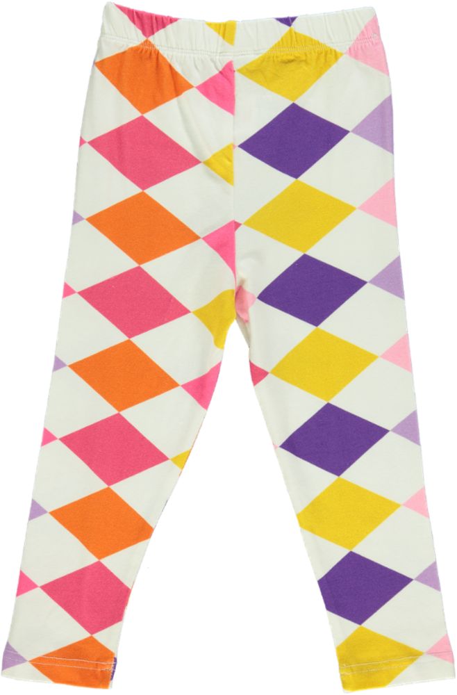 Leggings with harlequin