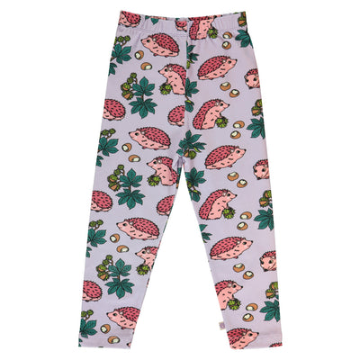 Leggings for children with hedgehogs