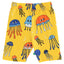 Cycling shorts with jellyfish