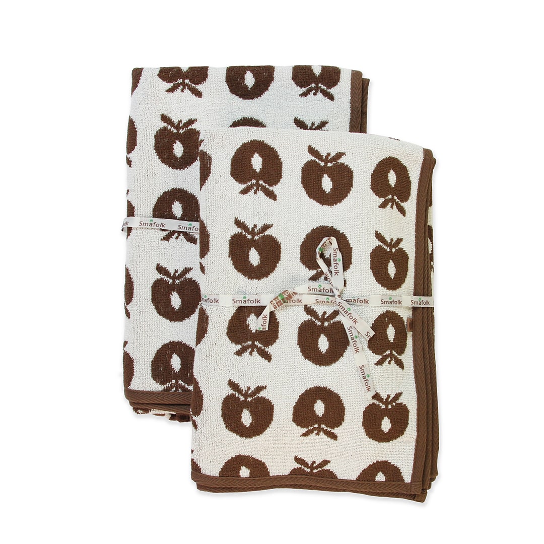 2 pack towel 70x140 with apples