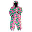 Children's snowsuit with rainbows