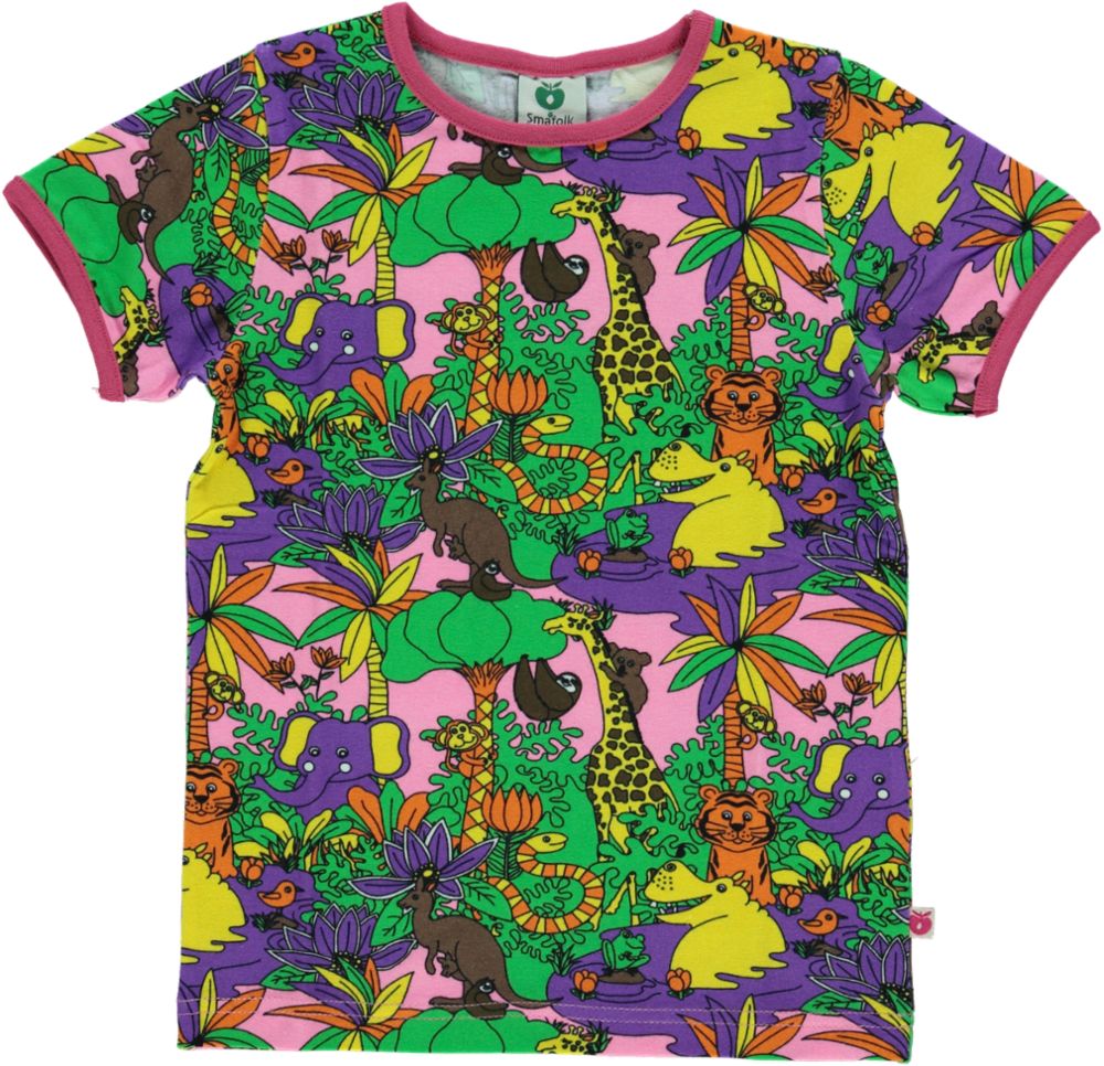 T-shirt with jungle