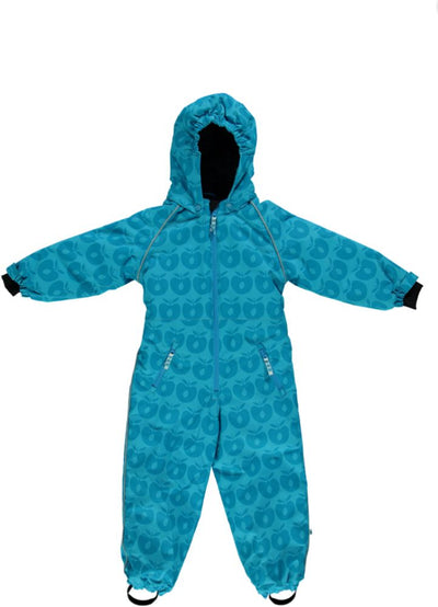 Children's snowsuit with apples