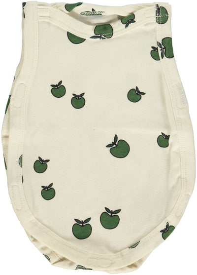 Sleeveless baby body with mini apples for premature babies