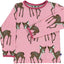 Long-sleeved top with deer