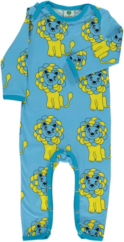 Long-sleeved baby suit with lions