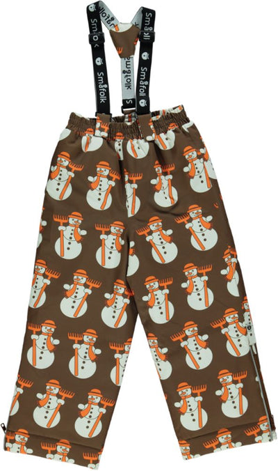 Children's ski pants with snowmen