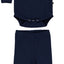 Set with long-sleeved baby body and leggings