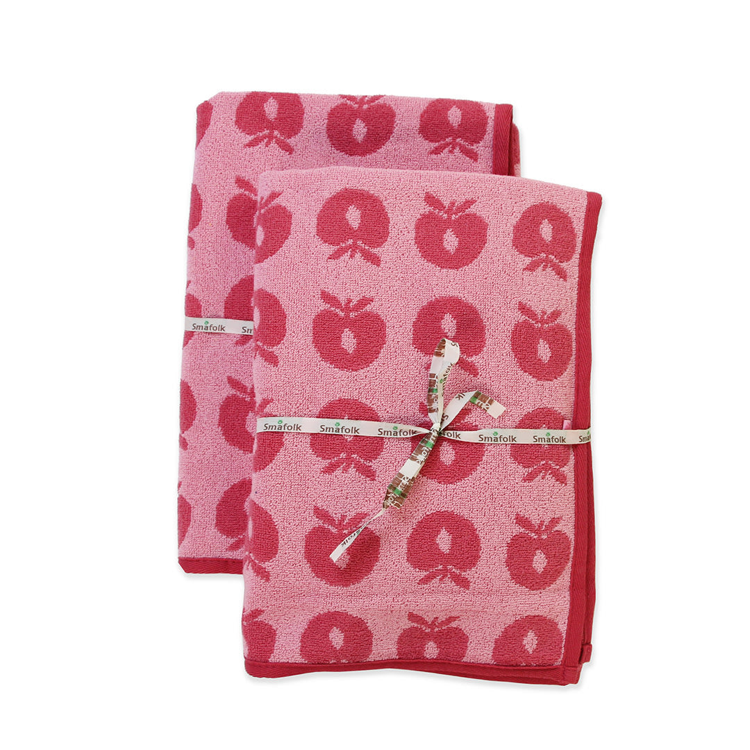 2 pack towel 70x140 with apples