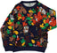 Sweatshirt with forrest animals