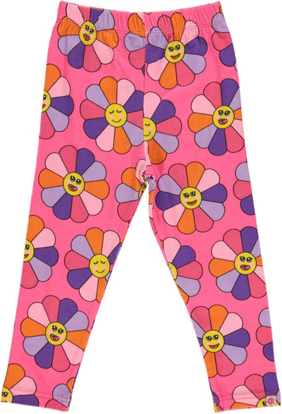 Leggings with flowers