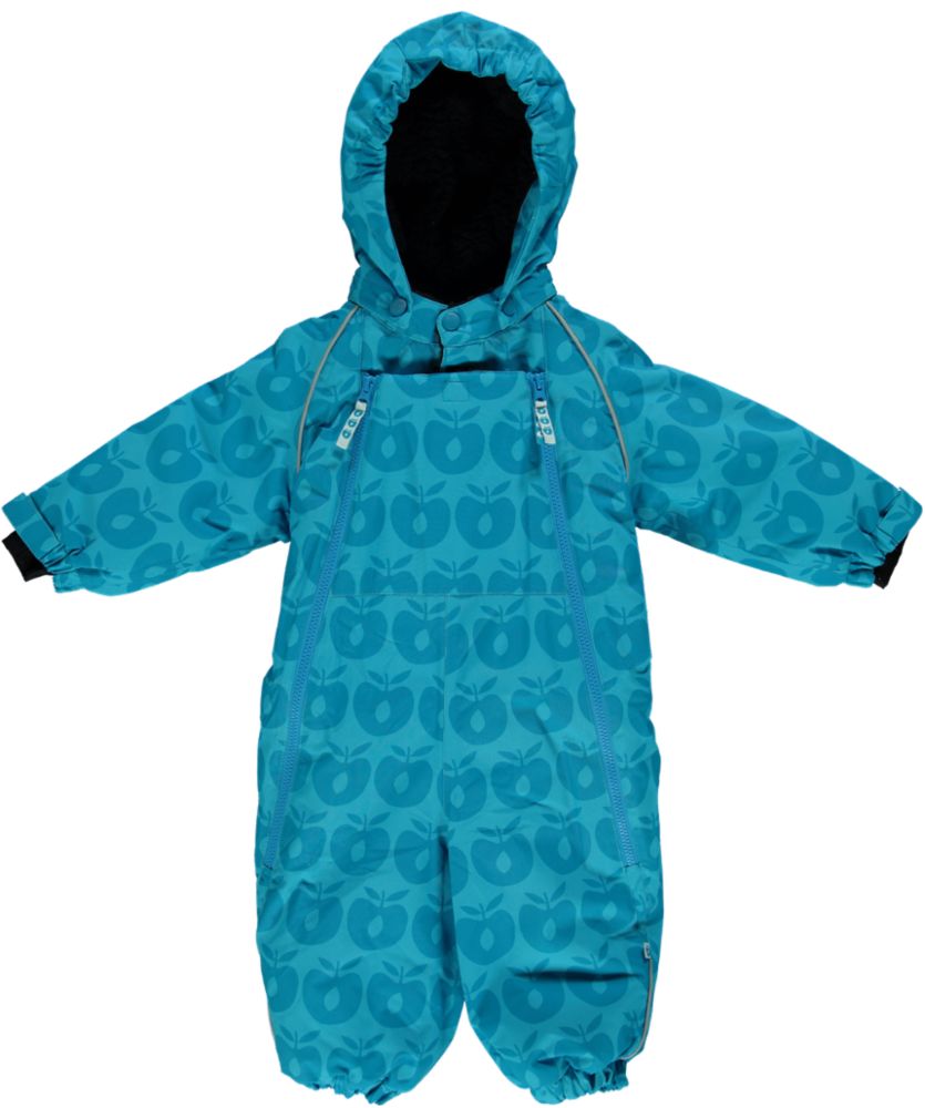 Snowsuit for toddlers with apples