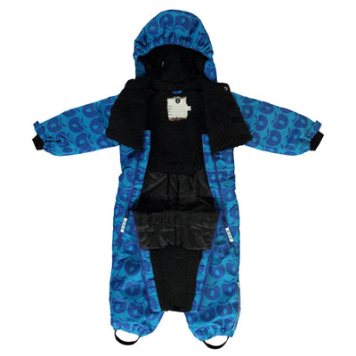 Snowsuit for toddlers with apples