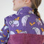 Fleece vest with badger and squirrel