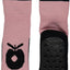 Non-slip ankle socks with big apple