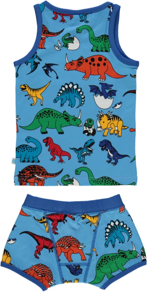 Underwear set with dinosaurs