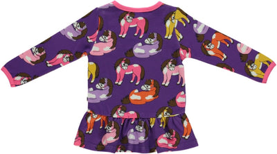 Sweatshirt with horses