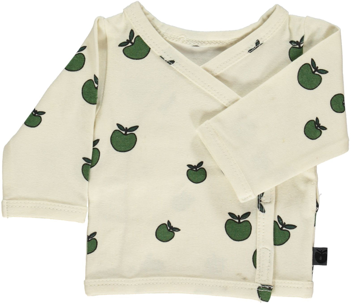 Premature Wrap Blouse with Apple