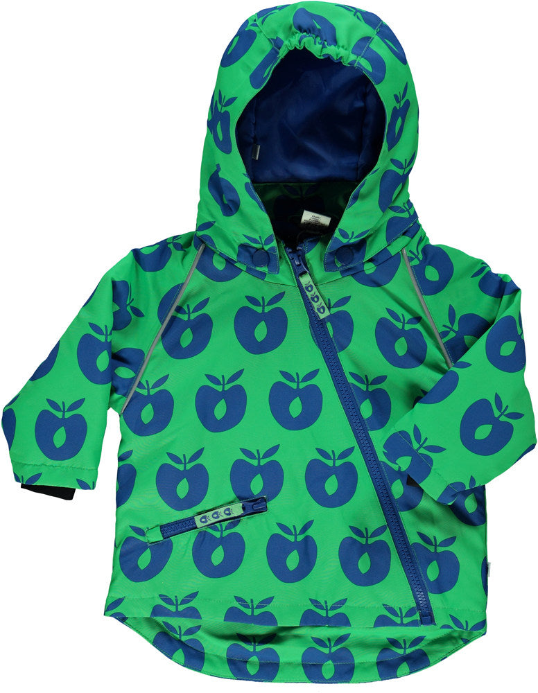 Baby jacket with apples