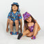 UV50 sun hat with seahorses